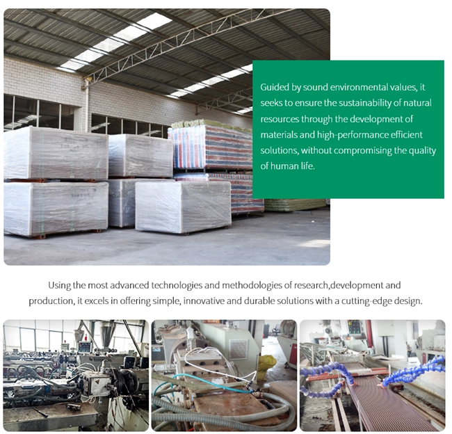 Suelo compuesto plástico de madera del vinilo al aire libre/madera