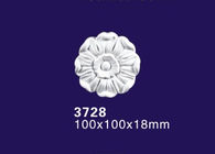 Sobrepuesto/Applique de los accesorios de la chapa del poliuretano con forma de la flor