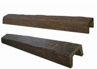 Falsos haces del poliuretano de madera del diseño, haces de madera simulados para el techo/el tejado caseros
