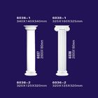 Columnas romanas concretas de la forma redonda/columnas de la arquitectura con diseño de mármol de lujo