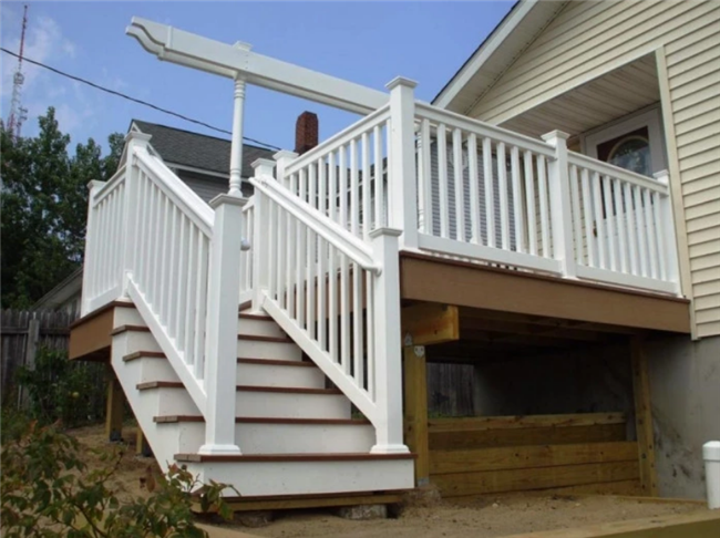 Verja compuesta plástica de la cubierta, instalación fácil de la