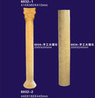 Columnas romanas concretas de la forma redonda/columnas de la arquitectura con diseño de mármol de lujo