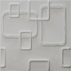 Textura decorativa del tablero de la pared de los paneles/del vinilo 3D de pared del PVC 3D con aspecto atractivo
