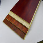 El panel de pared integrado de bambú de WPC, tablero de madera del polvo de la mezcla del cloruro de polivinilo