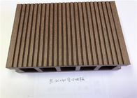 Suelo compuesto del vinilo de madera ULTRAVIOLETA anti, tablero compuesto plástico de madera del Decking