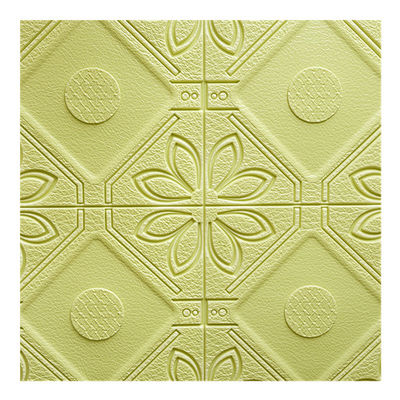 los paneles de pared de ladrillo decorativos flexibles de la espuma 3d, tablero auto-adhesivo de los tablones de la pared del Pvc