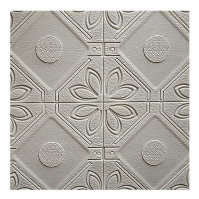 los paneles de pared de ladrillo decorativos flexibles de la espuma 3d, tablero auto-adhesivo de los tablones de la pared del Pvc