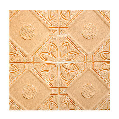 los paneles de pared de ladrillo decorativos flexibles de la espuma 3d, tablero auto-adhesivo de los tablones de la pared del Pvc