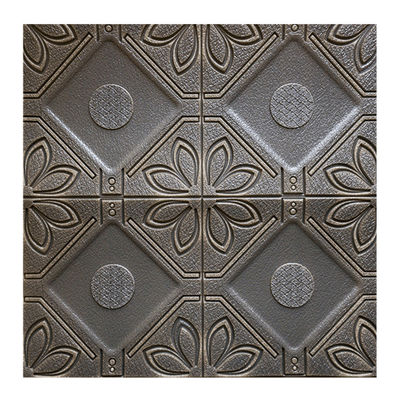 los paneles de pared de ladrillo decorativos flexibles de la espuma 3d, tablero auto-adhesivo de los tablones de la pared del Pvc