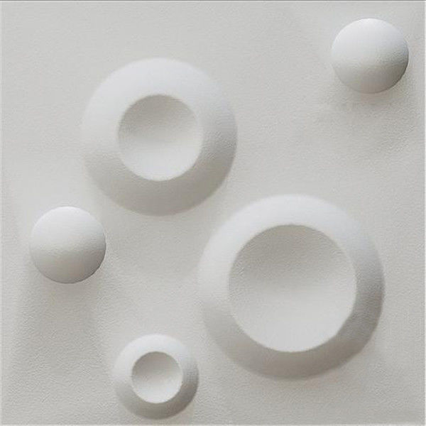 High Strength Plastic 3D PVC Wall Panels / Background Board For Ceiling Decoration